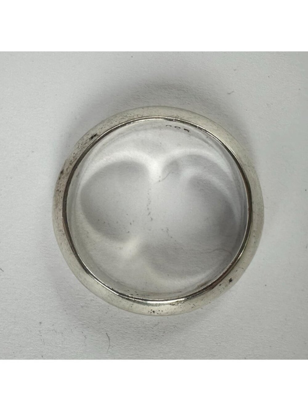 Sterling Silver Band Ring 925 Size 6.5 Classic - Picture 2 of 5